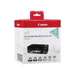 Canon PGI-29 Multipack MBK/PBK/DGY/GY/LGY/CO | CANB-PGI-29MBK/PBK/DGY/GY/LGY/CO_R